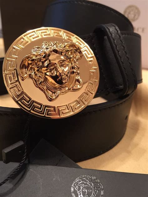 black and gold versace belt|black versace belt buckle.